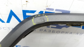 Adjustment of the front bumper lower VW Tiguan 18 - scratches, dented, crack