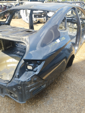 Quarter wing rear right Hyundai Sonata 20-22 graphite, on the body, dented, bumps