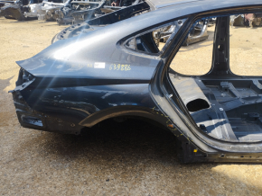 Quarter wing rear right Hyundai Sonata 20-22 graphite, on the body, dented, bumps