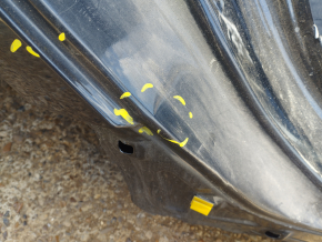 Quarter wing rear right Hyundai Sonata 20-22 graphite, on the body, dented, bumps
