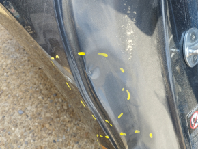 Quarter wing rear right Hyundai Sonata 20-22 graphite, on the body, dented, bumps
