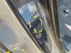 Quarter wing rear right Hyundai Sonata 20-22 graphite, on the body, dented, bumps