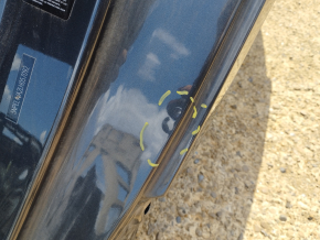 Quarter wing rear left Hyundai Sonata 20-22 graphite, on the body, bumps