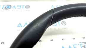 Naked steering wheel BMW 5 G30 17-22 leather black, Sport with heating, under petals, scratches