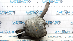 Muffler rear part with barrel Audi A4 B8 13-16 rest 2.0T