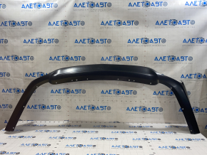 Rear bumper lip Ford Fusion mk5 13-18 for 2 pipes