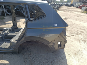Quarter wing rear left VW Tiguan 18-long, on body, graphite, painted