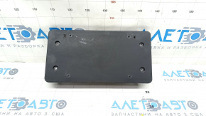 Frame for number plate front bumper BMW 5 G30 17-20 scratches