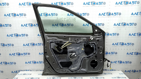 Door assembly front left Nissan Rogue 14-20 graphite KAD, bump, dent