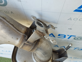 Exhaust pipe with barrel and valve BMW 5 G30 17-20 3.0T without actuator