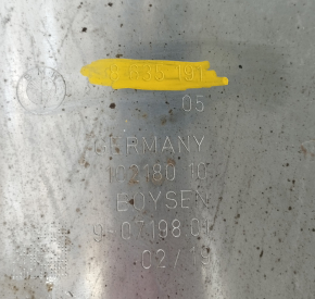 Exhaust pipe with barrel and valve BMW 5 G30 17-20 3.0T without actuator
