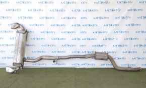 Exhaust pipe with barrel and valve BMW 5 G30 17-20 3.0T without actuator