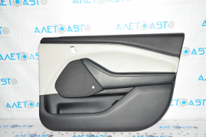 Door trim card front right Ford Mustang Mach-E 21-23 light gray, for dry cleaning