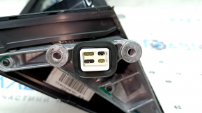 Side mirror right BMW 5 G30 17-23 9 pins, BSM, heated, turn signal, camera, black, scratches