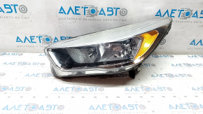 Headlight front left bare Ford Escape MK3 17-19 rest halogen light, web
