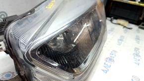 Headlight front left bare Ford Escape MK3 17-19 rest halogen light, web