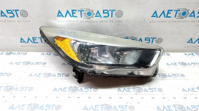 Headlight front right bare Ford Escape MK3 17-19 rest halogen light, web