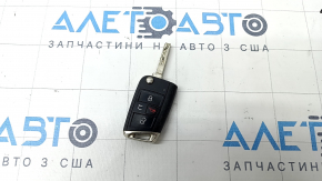 Key VW Tiguan 18- keyless 4 buttons, scratches