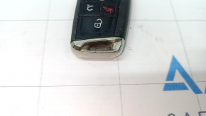 Key VW Tiguan 18- keyless 4 buttons, scratches, bumps, scuffs