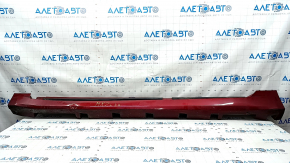 Left threshold Lincoln MKZ 13-20 red with seals, scratches, tears, dented, broken guide