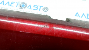 Left threshold Lincoln MKZ 13-20 red with seals, scratches, tears, dented, broken guide