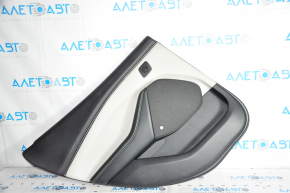 Door trim card rear left Ford Mustang Mach-E 21-23 light gray, scuffed