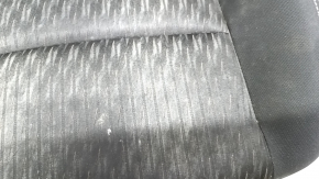 Passenger seat Nissan Rogue 14-20 without airbag, mechanical, black cloth, dry cleanable