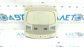 Lincoln MKZ 13-16 front light beige, no sunroof, broken fasteners