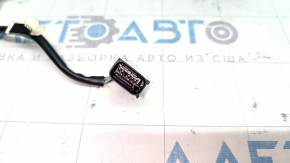 Lincoln MKZ 13-16 Passenger Seat Belt Latch Black With Sensor
