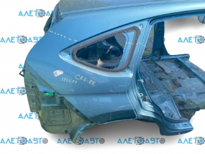 Quarter wing rear right Honda CRV 12-16 on body, blue BG62M