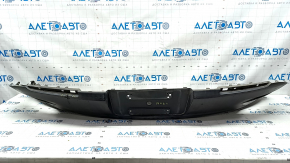 Rear bumper bare Lincoln MKZ 13-16 lower part, structure, cracks, broken mount