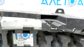 Lincoln MKZ 13-16 rear bumper absorber cracks, breaks
