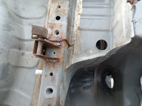 Quarter wing rear right Nissan Rogue 14-20 sawed off, graphite, rusty
