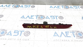 Reflector rear bumper side left Lincoln MKZ 13-20 dimensions, break fastening