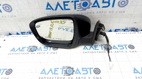 Side mirror left Nissan Rogue 14-20 3 pins, graphite