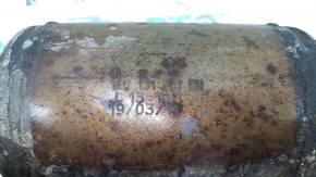 Catalytic converter VW Tiguan 09-17 edges torn off on lambda, sawed off
