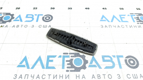 Lincoln MKZ 13-16 Front Bumper Emblem Broken Fastener, Sand
