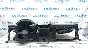 Torpedo front panel with AIRBAG Lincoln MKZ 13-20 dark gray
