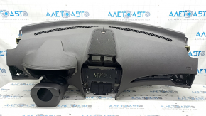 Torpedo front panel with AIRBAG Lincoln MKZ 13-20 dark gray