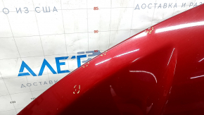 Hood bare Lincoln MKZ 13-16 pre-rest, red RR, aluminum, chips