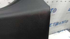 Lower tailgate trim Nissan Rogue 14-20 black, scratches