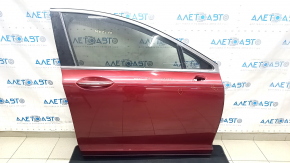 Door assembly front right Lincoln MKZ 13-20 keyless, red RR, bumpers