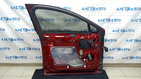 Door assembly front left Lincoln MKZ 13-20 keyless, red RR, overlay with code, butt