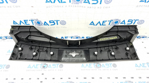 Nissan Rogue 14-20 trunk opening trim black, scratches, broken fasteners