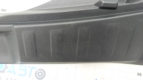 Nissan Rogue 14-20 trunk opening trim black, scratches, broken fasteners