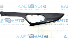 Door trim panel (cards) front right Nissan Rogue 14-20 graphite, broken guide
