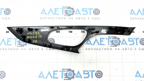 Door trim panel (cards) front right Nissan Rogue 14-20 graphite, broken guide