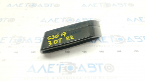 Muffler tip right BMW 5 G30 17-23 3.0T black