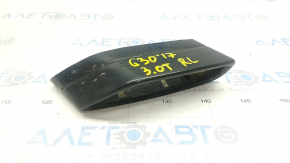 Muffler tip left BMW 5 G30 17-23 3.0T black