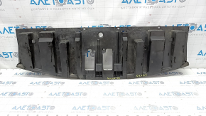 Front bumper protection Nissan Rogue 17- usa front, cracks in fasteners